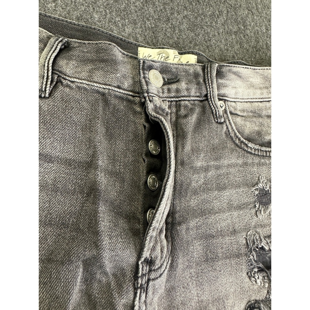We The Free People Loving Good Vibrations Shorts Cutoff Size 27 Distressed - Picture 6 of 16